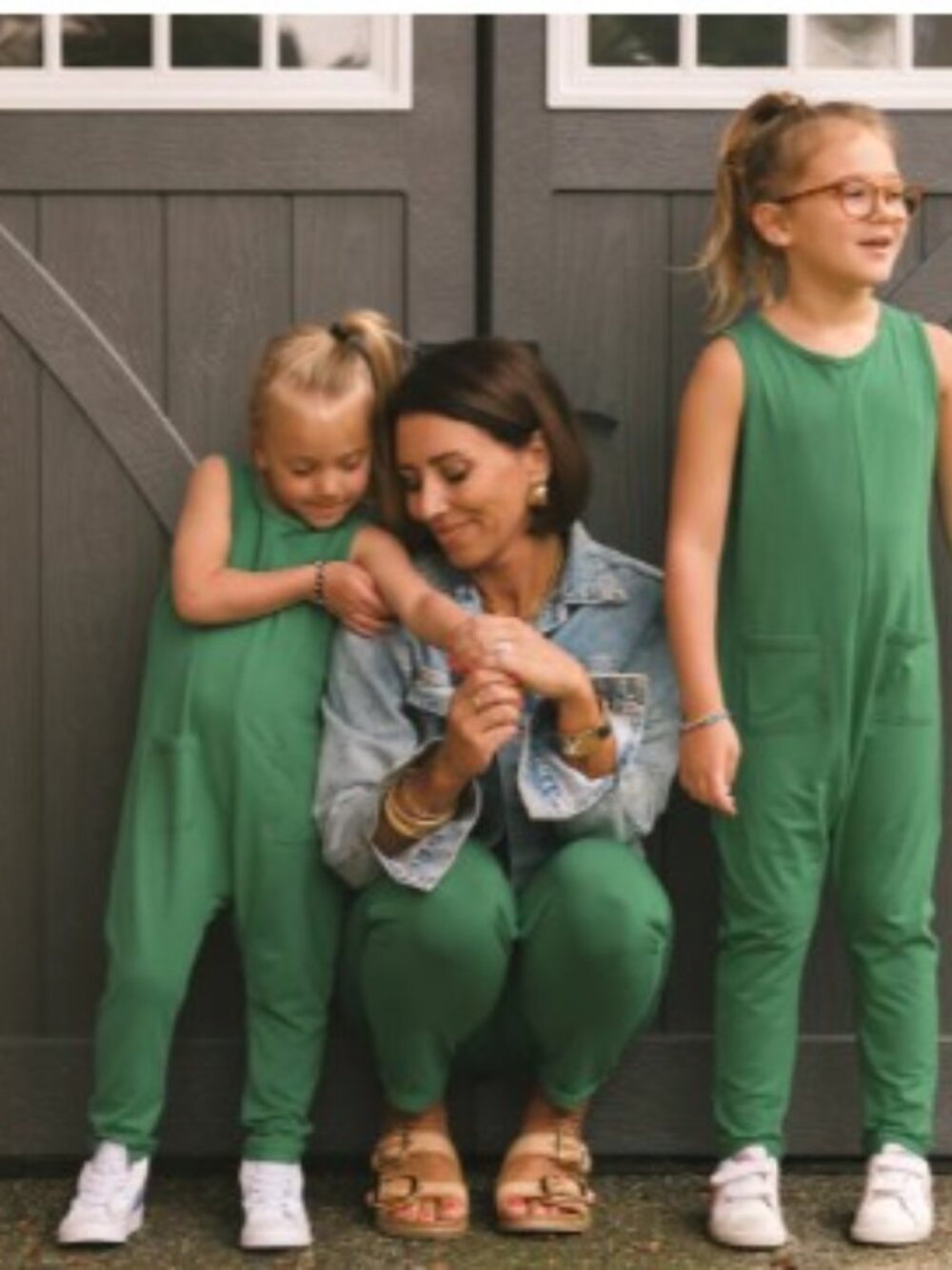 Smash and Tess Saturday Romper in Sea Green